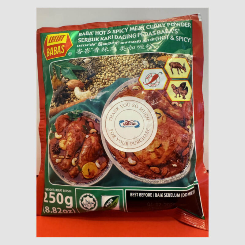 BABA MEAT CURRY MIX ( Hot & Spicy )